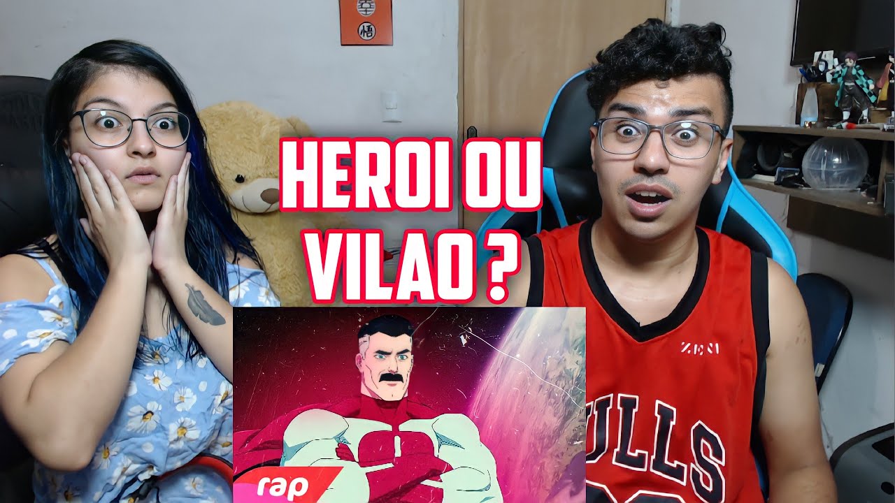OMNI-MAN É VILÃO ? Rap do Omni-Man (Invencível) - OLHEM PRO CÉU | NERD HITS