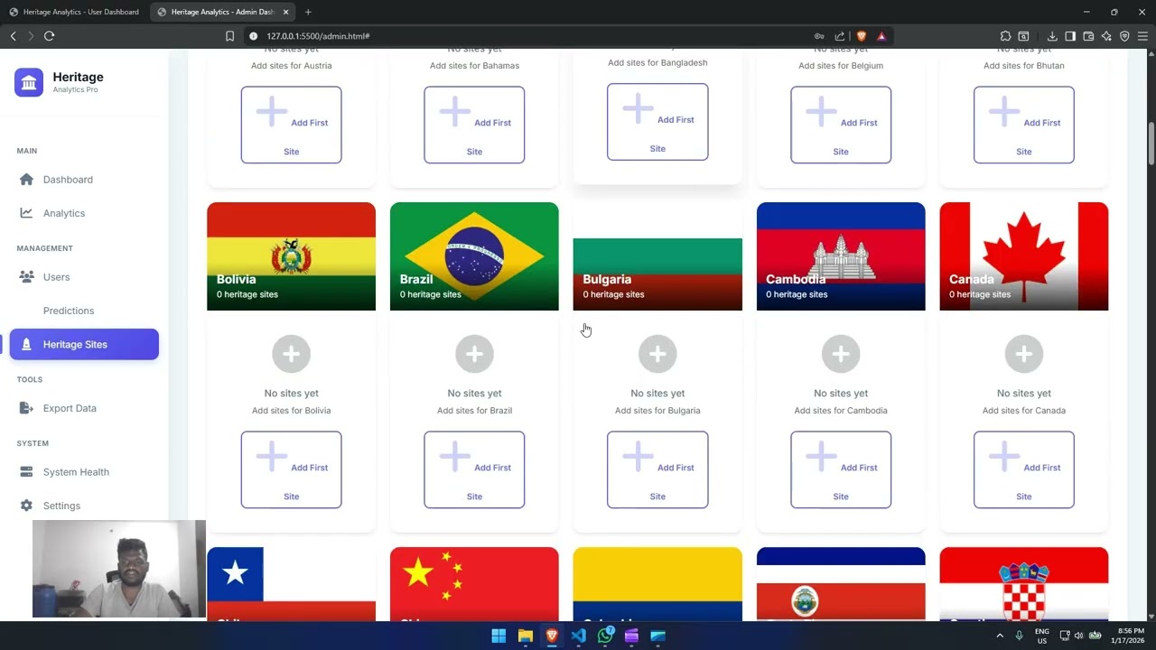 Heritage Analytics-AI Powered project | 