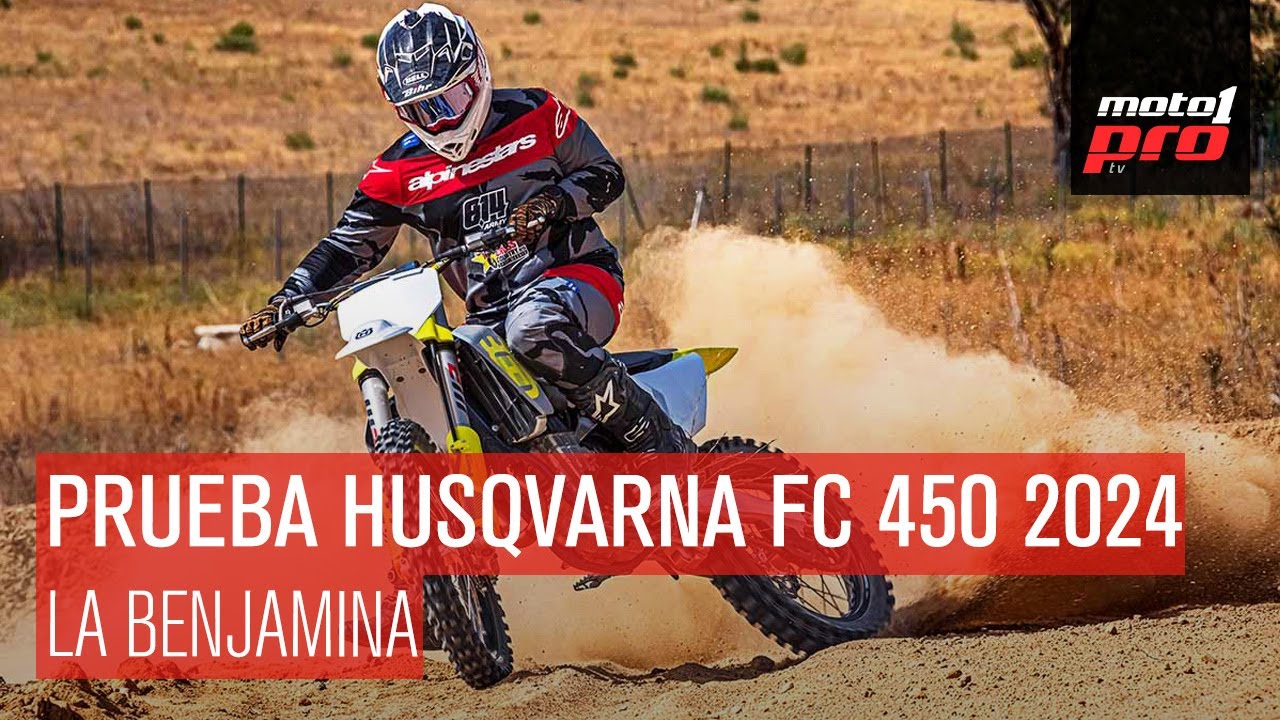 Prueba Husqvarna FC 450 2024: ¡La benjamina!