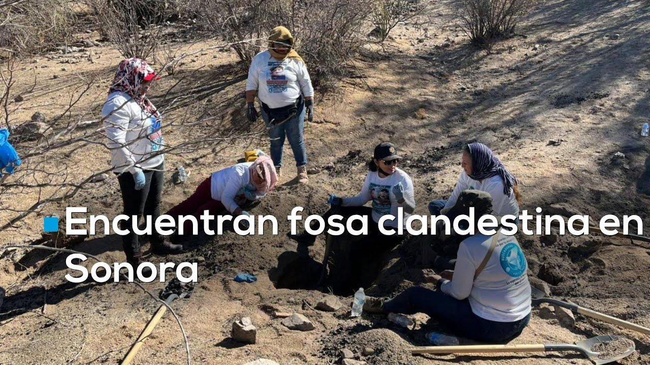 UN HALLAZGO ESCALOFRIANTE | Colectivos de búsqueda encuentran 6 cuerpos en Sonora