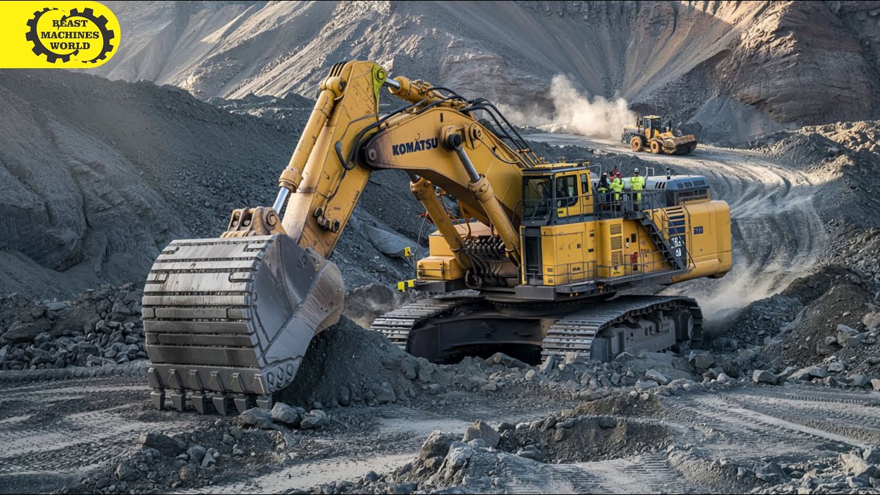 When Power Meets Precision &ndash; Mining Giants at Work