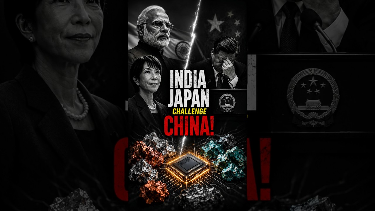 India + Japan Challenge China! Did The $12.3 Billion Move Just Broke Beijing's Tech Monopoly ?