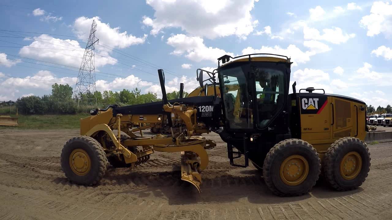 2011 CAT 120M MOTOR GRADER
