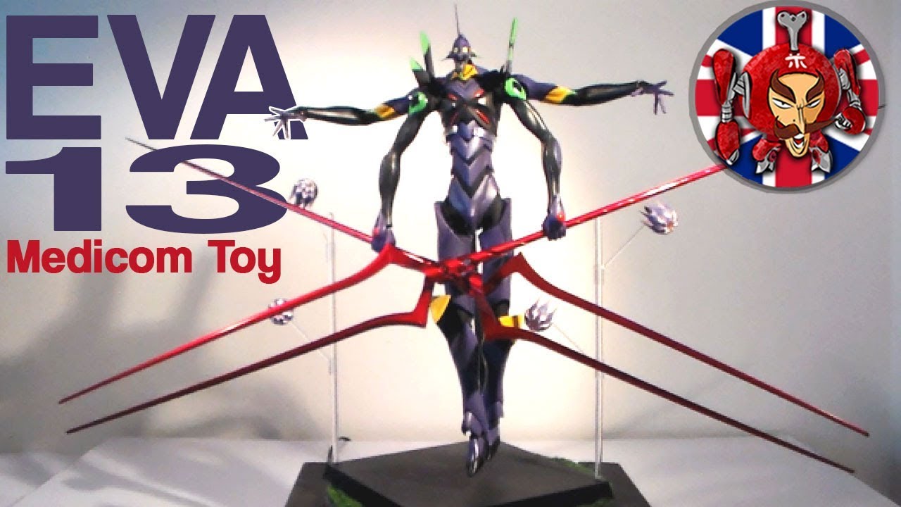 Medicom Toy RAH EVANGELION EVA 13 Figure REVIEW - (Monsieur Toys)