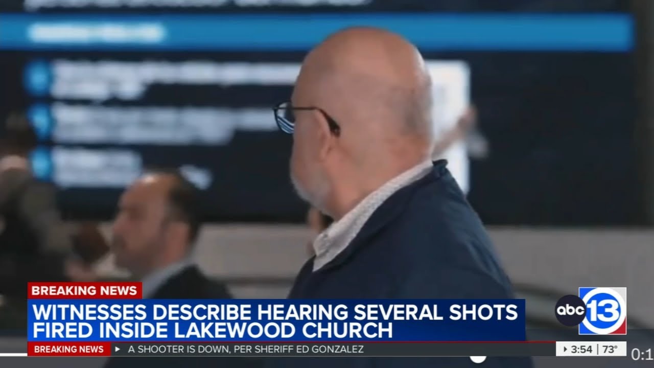 BREAKING: Shots fired during Sunday service at Lakewood Church in Texas