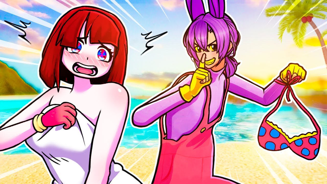 Circo Digital ANIME na PRAIA em The Amazing Digital Circus VR