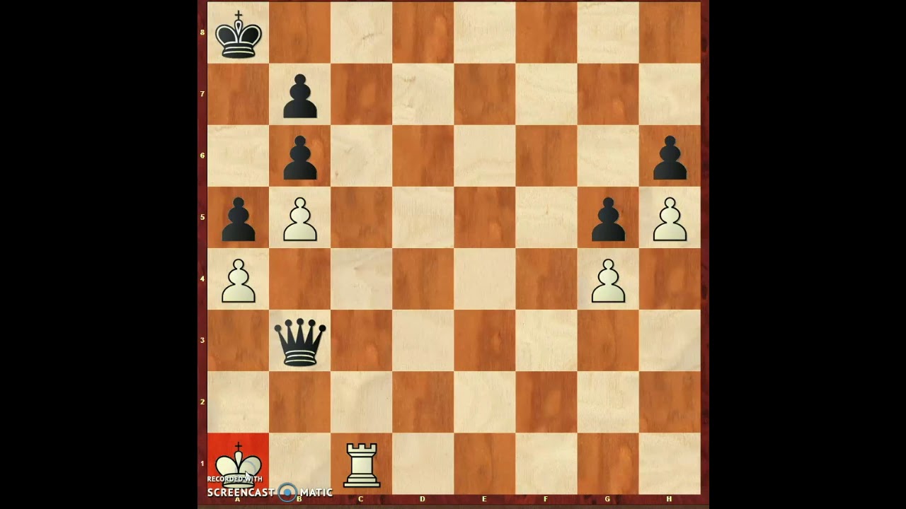 Lectia de sah:H4-Cum poti salva o pozitie in final