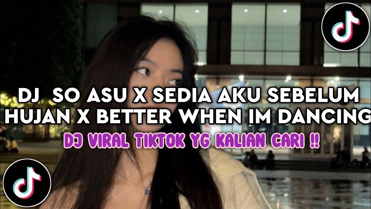 DJ SO ASU X SEDIA AKU SEBELUM HUJAN X BETTER WHEN IM DANCING BY ELART RMX VIRAL TIKTOK 2026