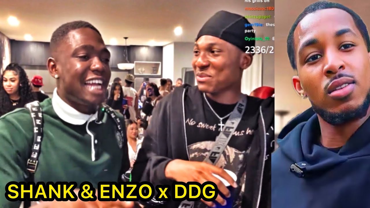 Shank & Enzo Pulled Up to DDG’s Sleepover Party W/ Deshae & Jay Cinco 😂🔥| #shankcomics #ddg