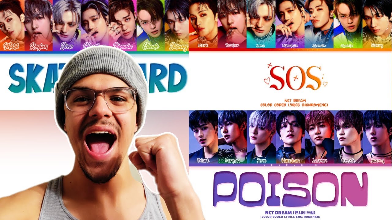 I'M LEVITATING | NCT DREAM Poison, SOS, & Skateboard REACTION (ISTJ Album)