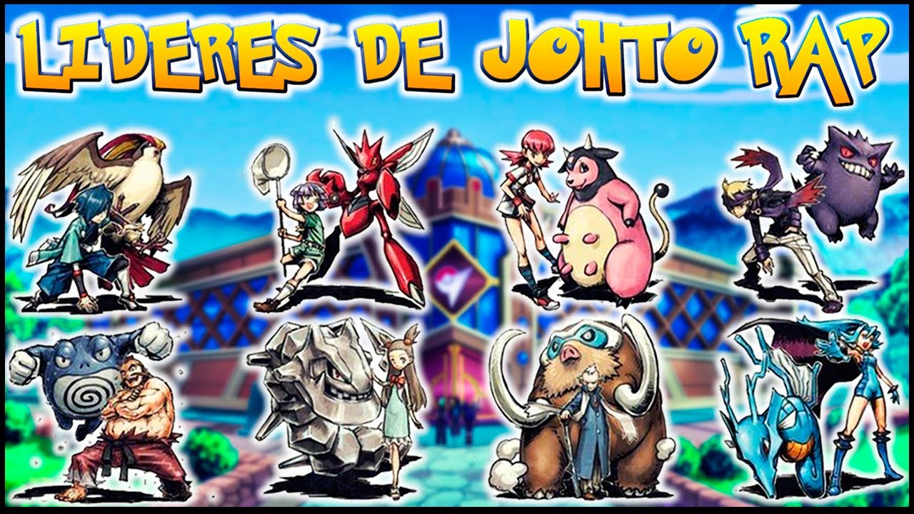 RAP DE LOS LIDERES DE JOHTO| RAP DE POKEMON EN ESPAÑOL | CASG