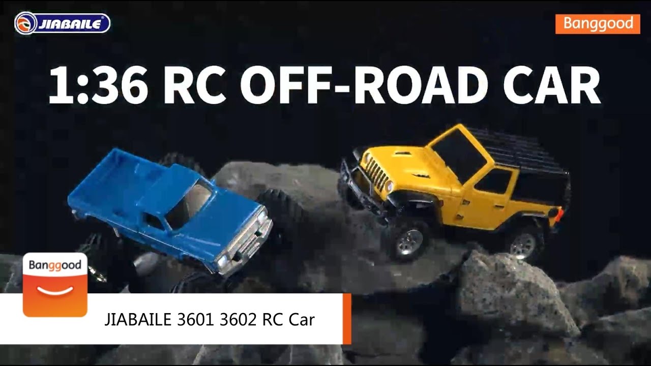 JIABAILE 3601 3602 1/36 RC Car Off-Road Climbing Truck - Shop on Banggood