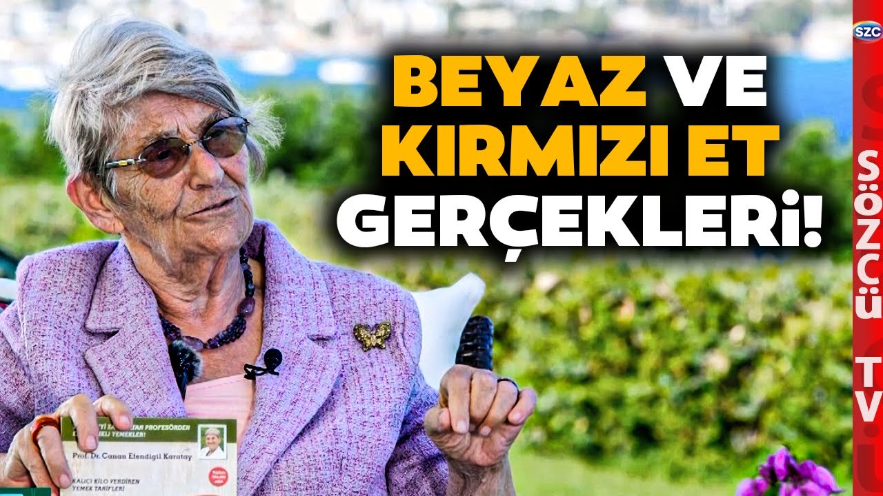 Canan Karatay'dan Tabuları Yıkan Beyaz ve Kırmızı Et Sözleri! Protein ve Kolesterol Gerçekleri