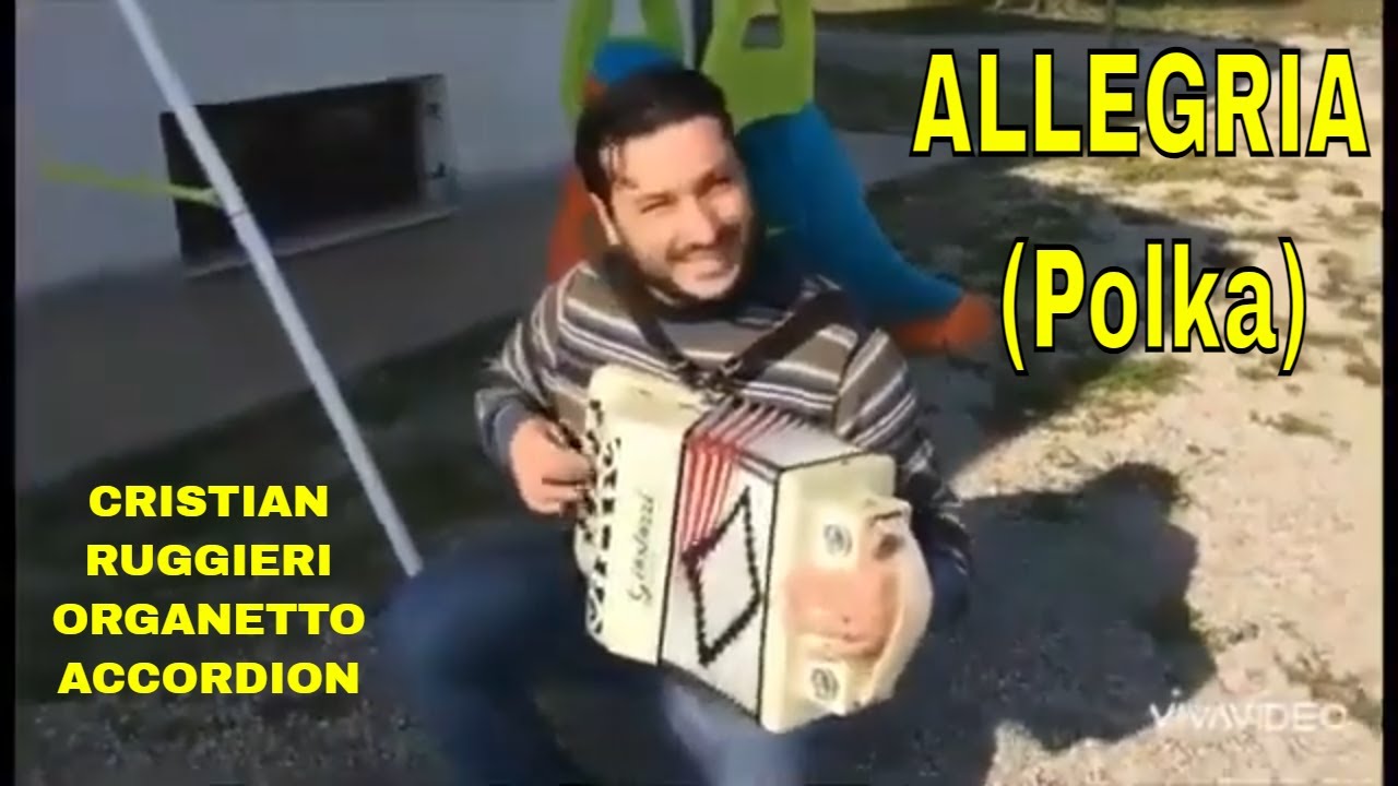 ALLEGRIA (Polka) CRISTIAN RUGGIERI #folkmusic #organetto @cristian_musicista_dj