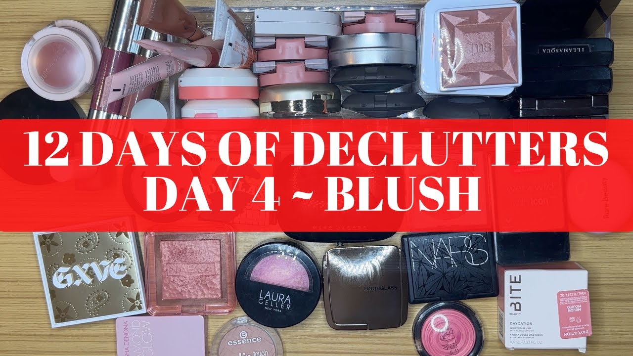 12 DAYS OF DECLUTTERS | Blush | DAY 4