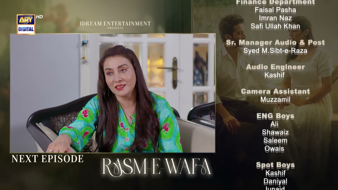 Rasm e Wafa Episode 63 | Teaser | Hina Chaudhary | Arslan Khan | ARY Digital