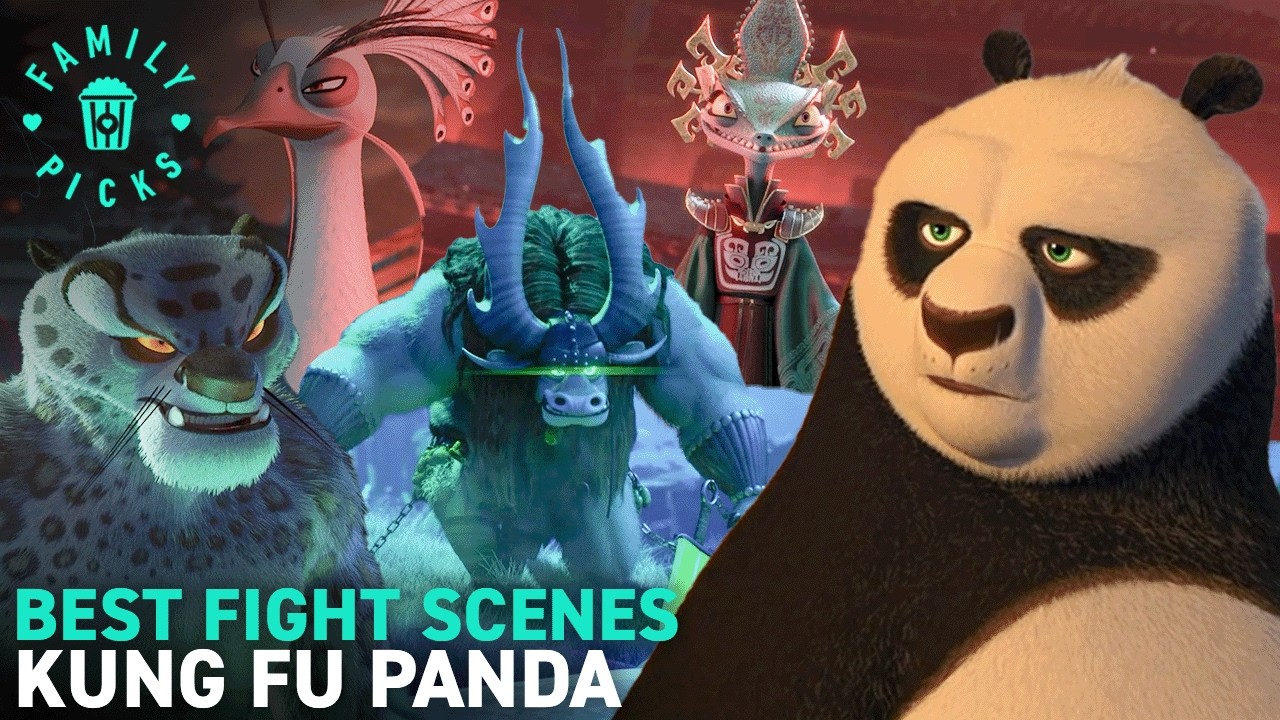 Epic Kung Fu Panda Final Fight Scenes