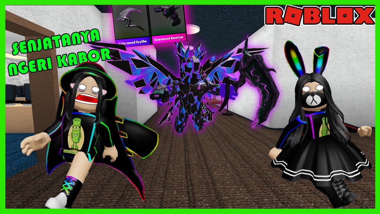 Corrupt God Pakai Elderwood Scythe & Revolver (Murder Mystery 2) - Roblox Indonesia