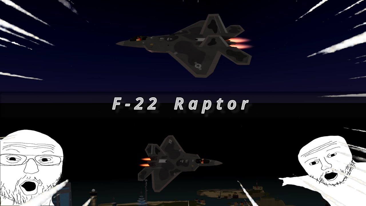 F-22 Raptor is SLAPPING in dogfight ngl💯🦅🦅🔥🔥 || Roblox War Tycoon
