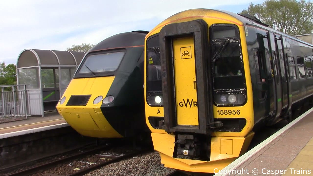 Trains at Worle