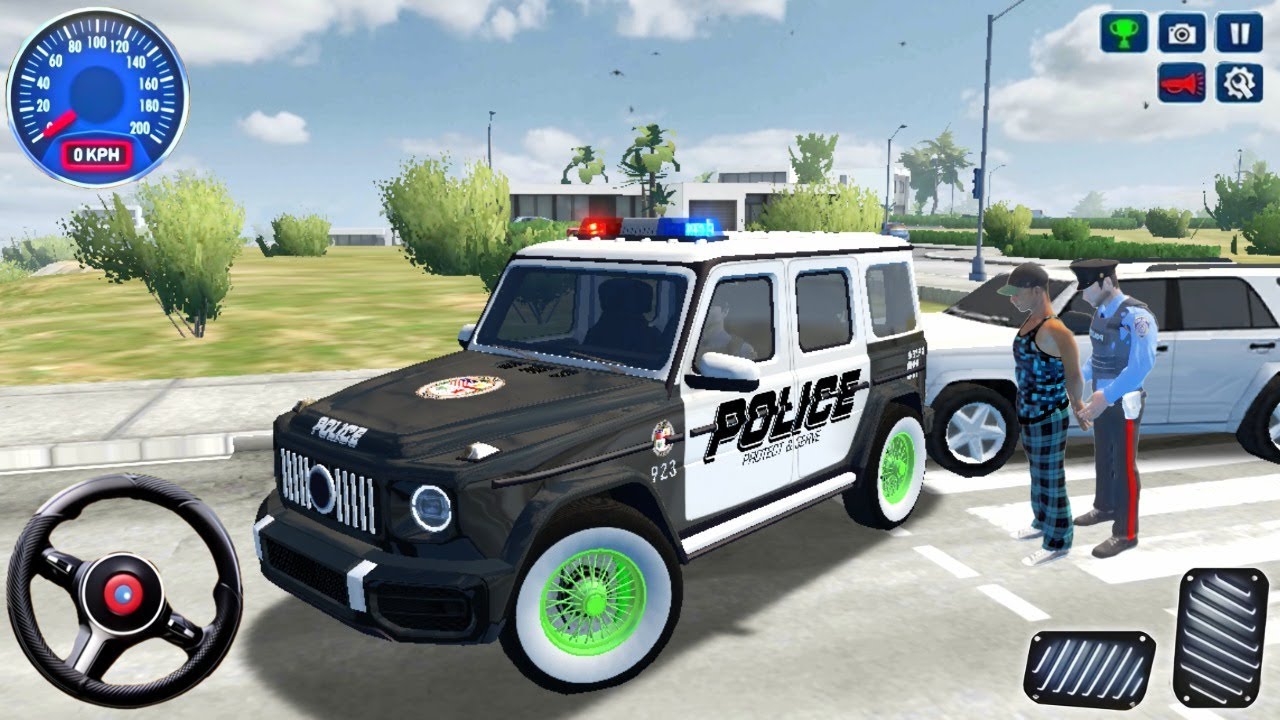 محاكي ألقياده سيارة شرطة العاب شرطة العاب سيارات العاب اندرويد Android Gameplay Police Sim 2025 #376