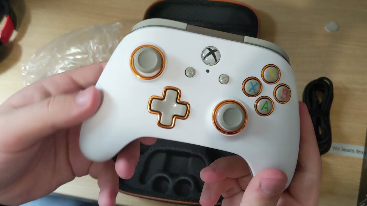 PowerA Fusion Pro Wired Controller for Xbox one series s/x paddles for competitive gaming (Unboxing)