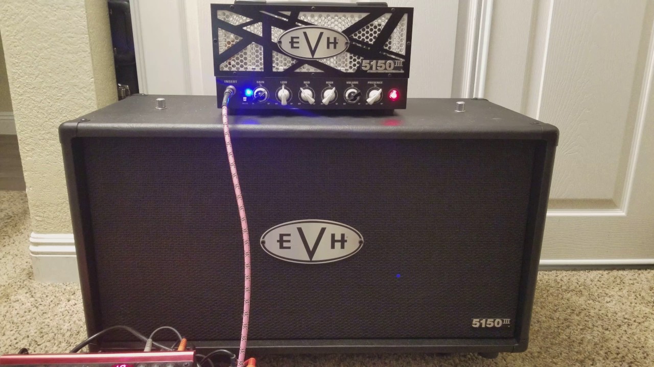 Great Rock and Metal Tones at Bedroom Levels - EVH 5150 III LBX II Bedroom Volume and 1/4 Power.