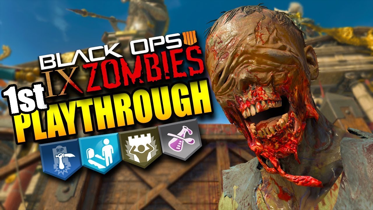 Black Ops 4 "IX" FIRST PLAYTHROUGH! (Call of Duty: BO4 Zombies)
