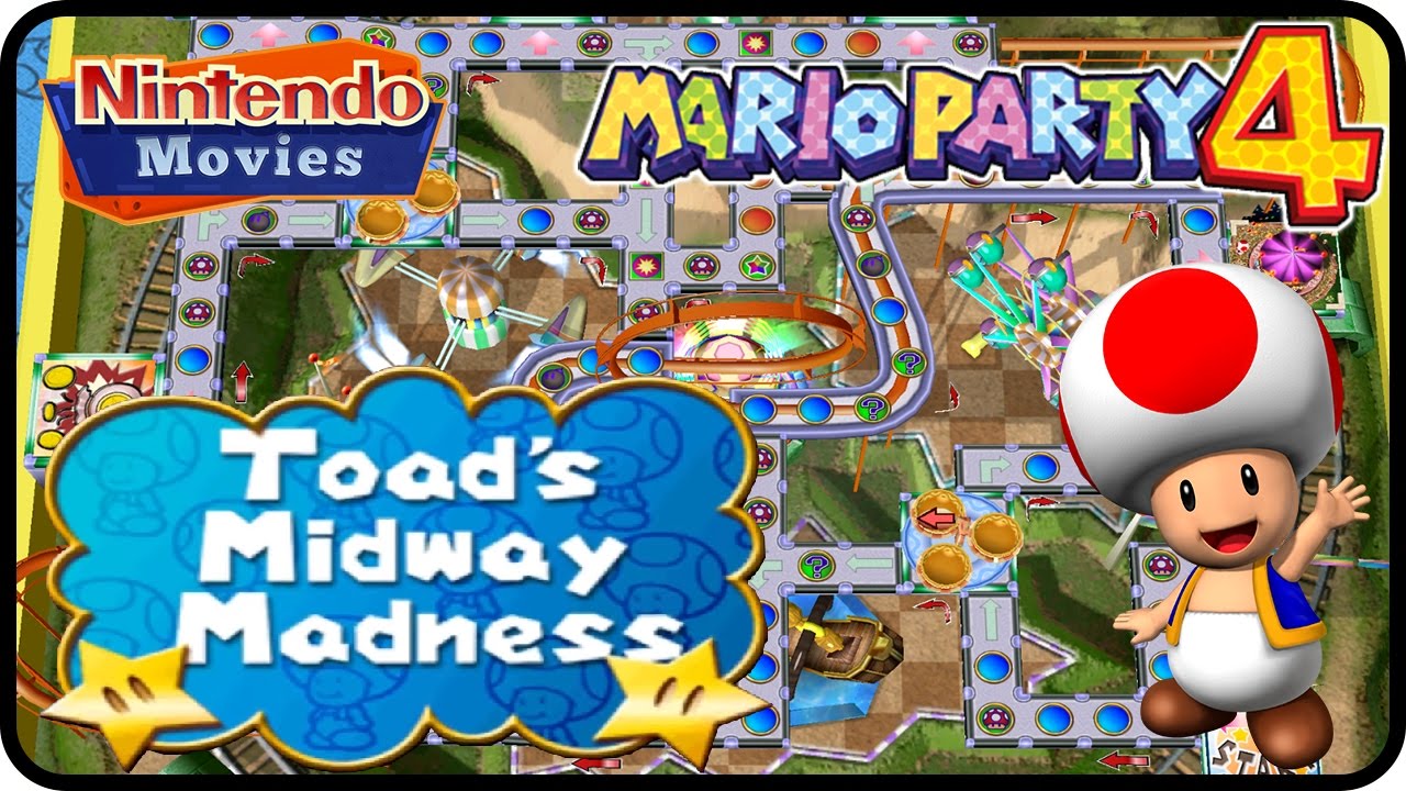 Mario Party 4 - Toad's Midway Madness (Multiplayer)