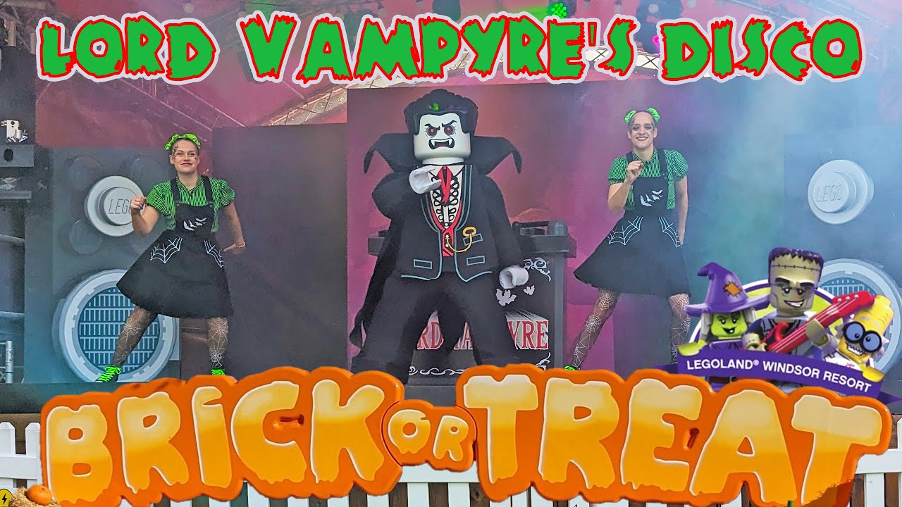 Lord Vampyre's Disco Live Show at Legoland Brick or Treat (Oct 2023) [4K]