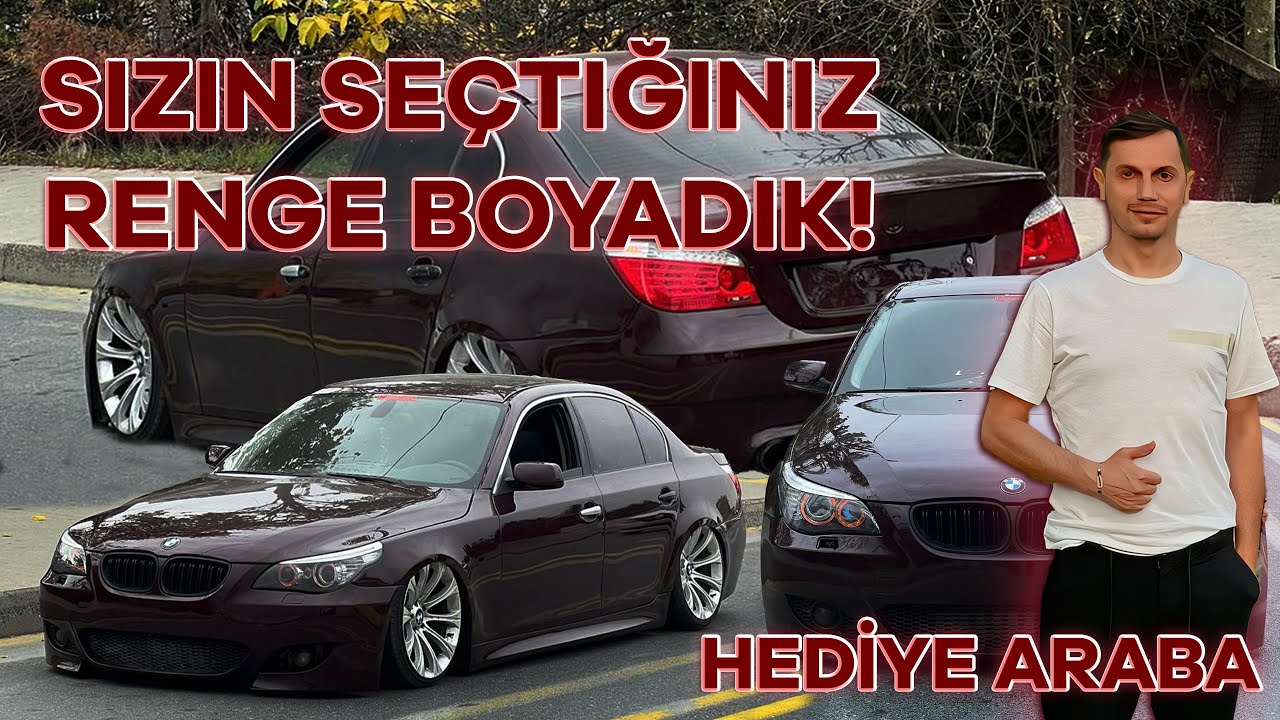 Sizlerin Seçtiği Renge Boyadık ! Bu Araba Sizin