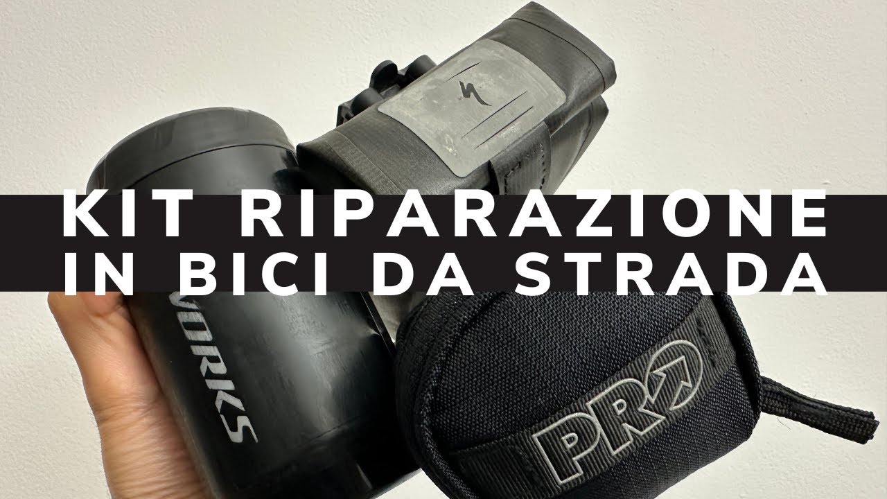 Come organizzo il KIT RIPARAZIONI in bici da strada? Sottosella o falsa borraccia?
