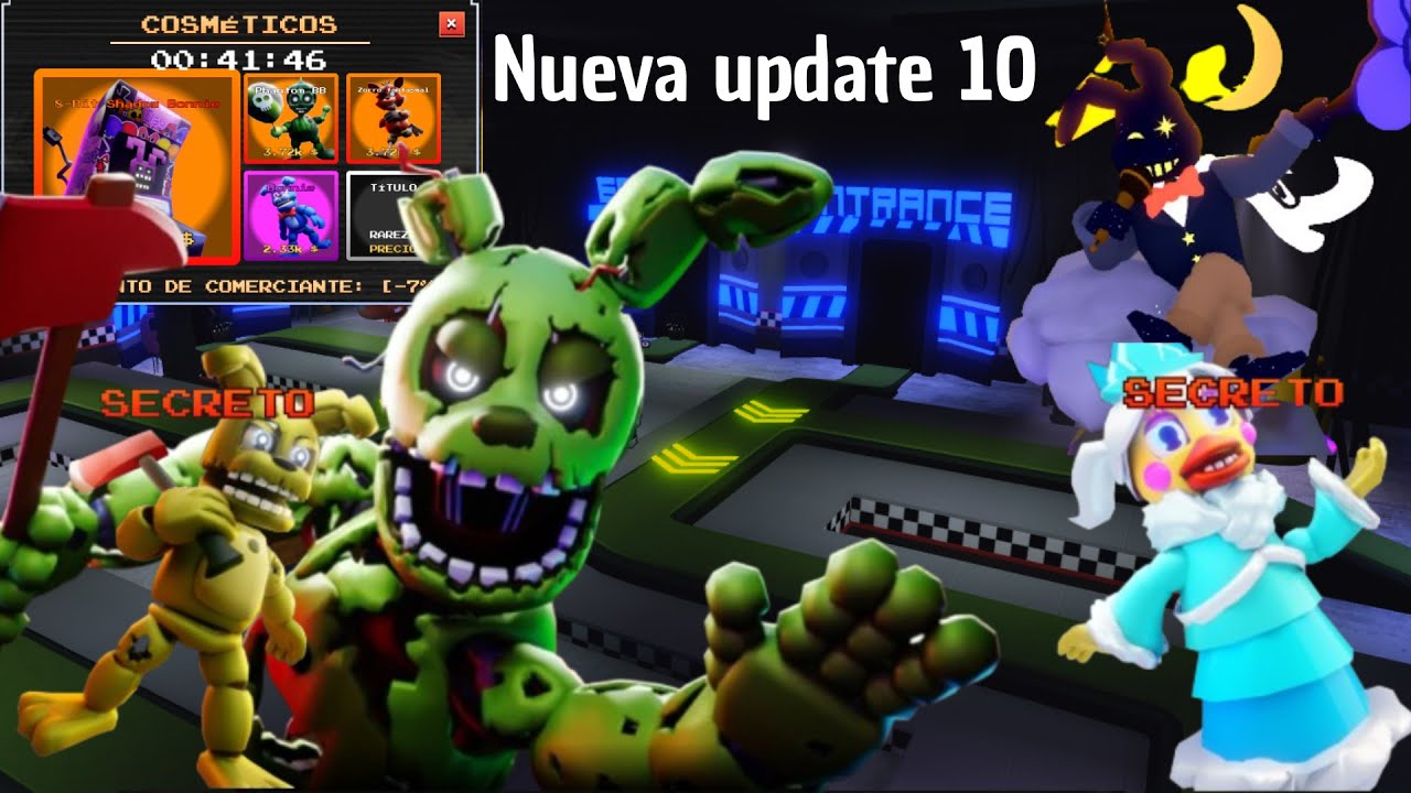 NUEVA ACTUALIZACION °10 de FNAF TD2 😱  😱  😱  😱  😱