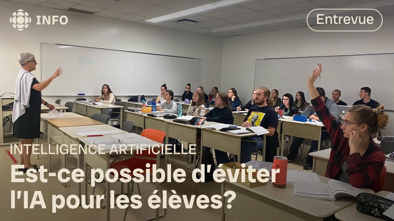 La place de l'IA à l'école | D'abord l'info