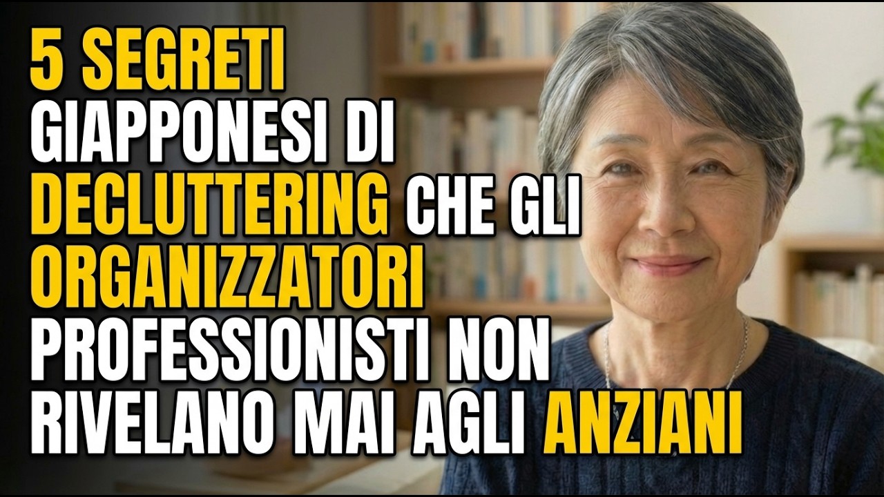5 Segreti Giapponesi Di Decluttering Che Gli Organizzatori Non Condividono Mai Con Gli Anziani