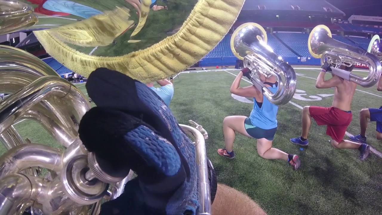 Bluecoats 2016 Tuba GoPro (Ryan Witko)