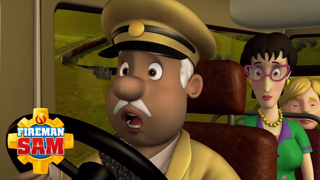 Trouble on the bus! | Fireman Sam Official | Kids cartoon