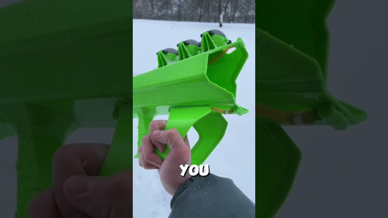 NEVER lose a snowball fight again 🤫