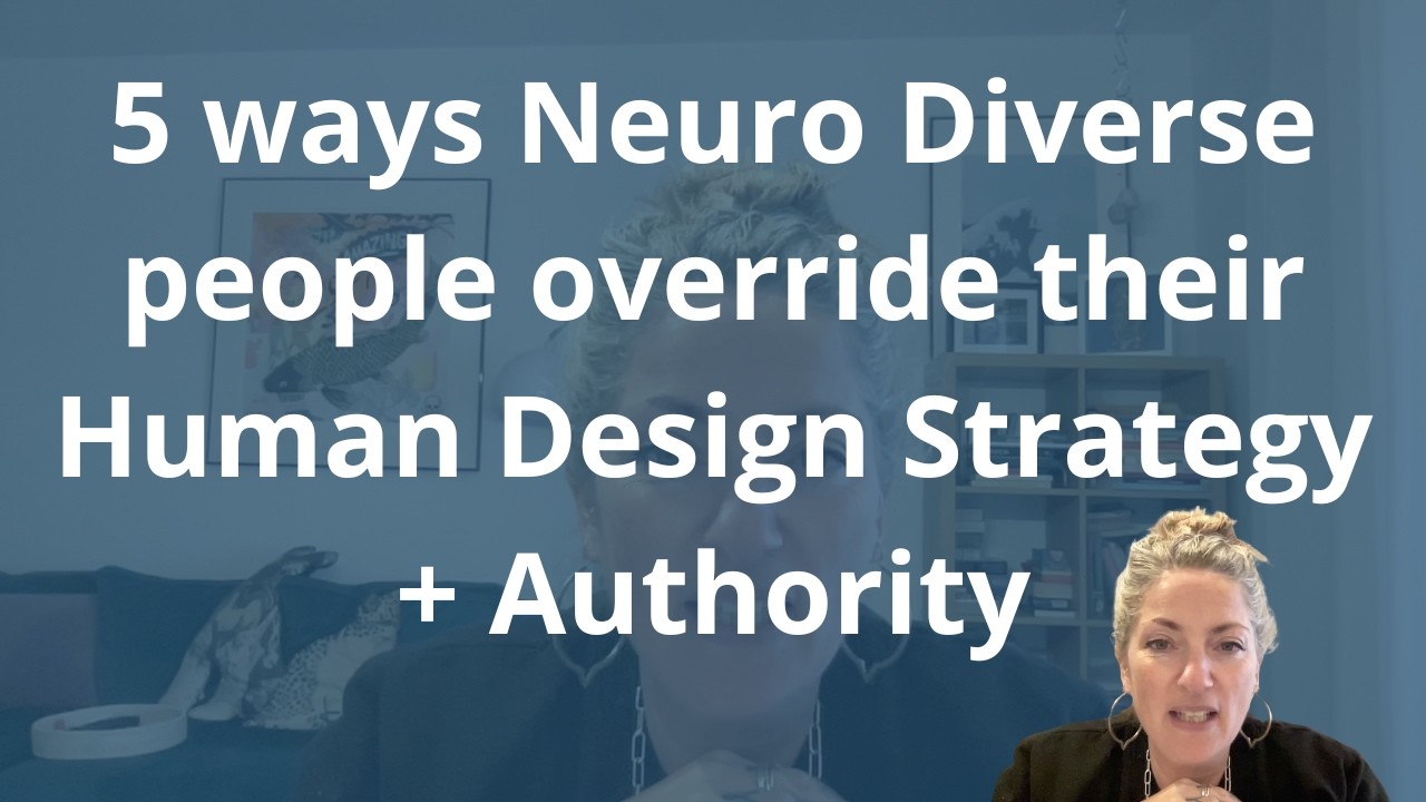 5 Ways Neurodivergent People Override their Strategy + Authority