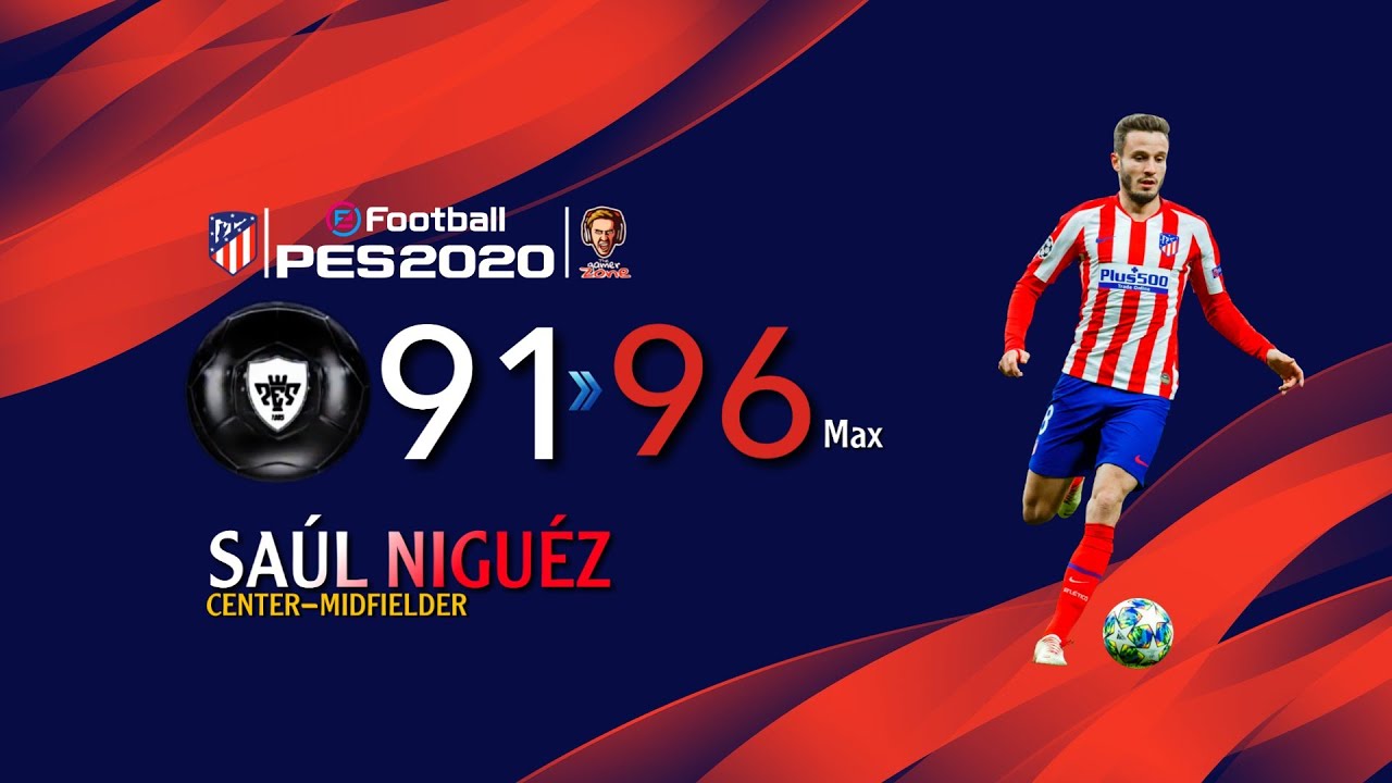 PES 2020 - UPCOMING CLUB SELECTION ATLETICO MADRID PLAYER'S RATINGS (1ST JUNE 2020)