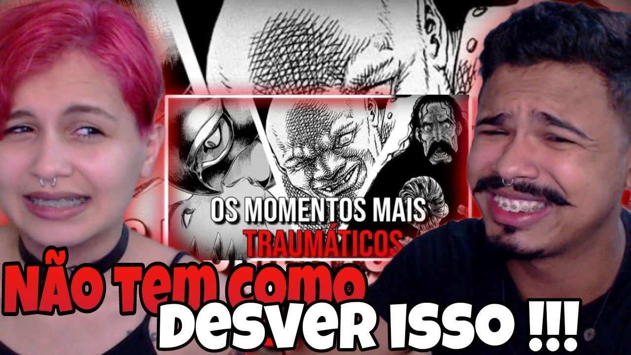 REACT OS 10 MOMENTOS MAIS TRAUMÁTICOS DE BERSERK | react com a namora