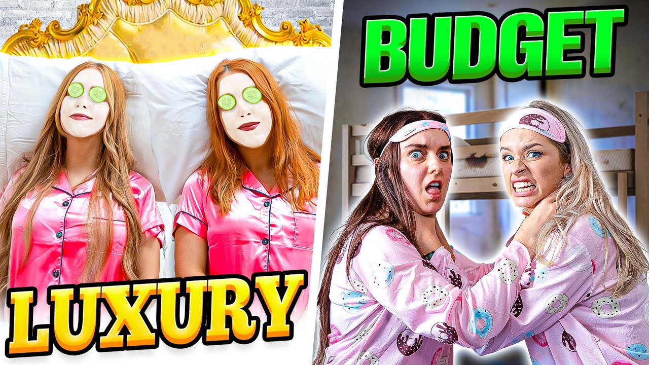 $100 vs $10000 Sleepover
