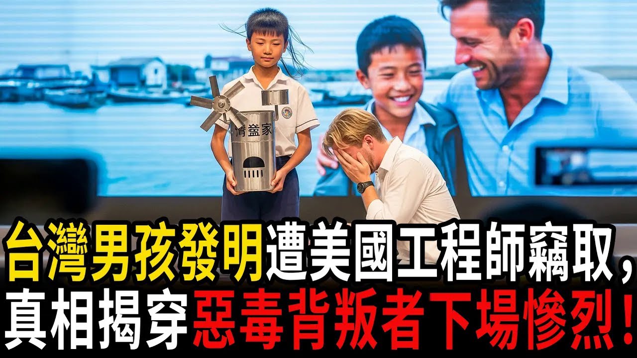 台灣男孩發明遭美國工程師竊取，真相揭穿惡毒背叛者下場慘烈！