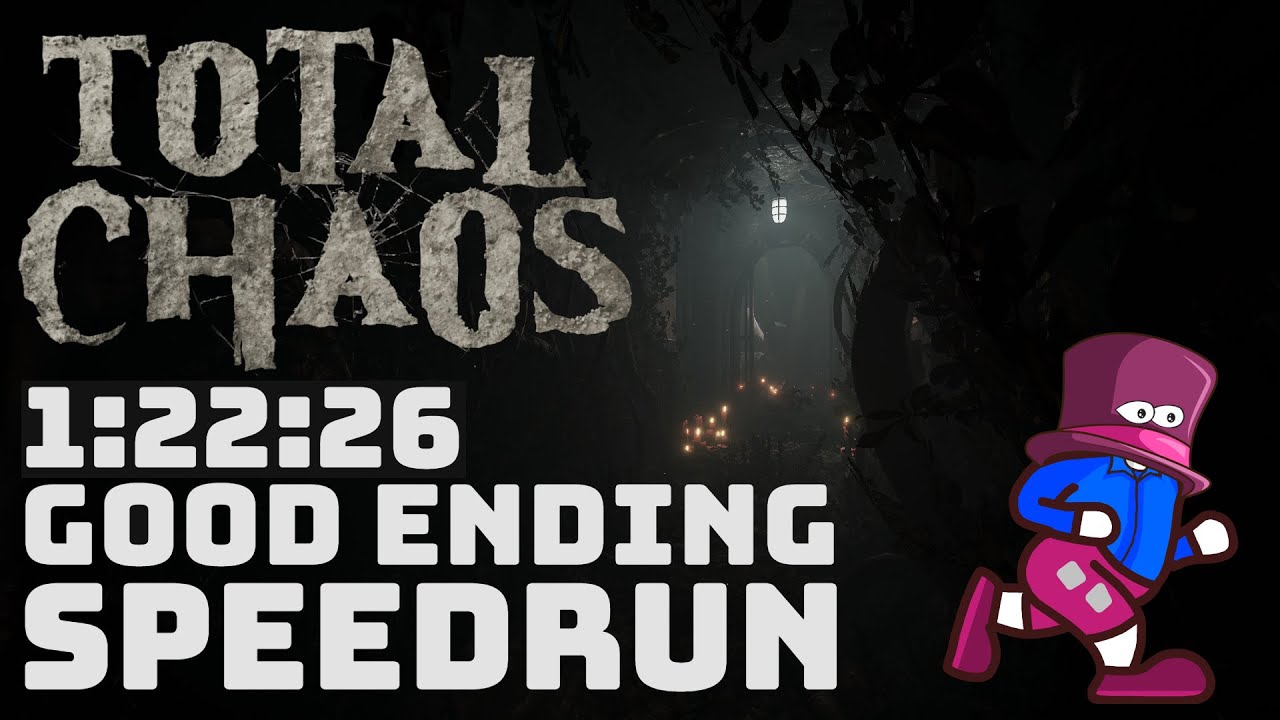 Total Chaos Speedrun 1:22:26 - SURVIVALIST & GOOD ENDING & GLITCHLESS