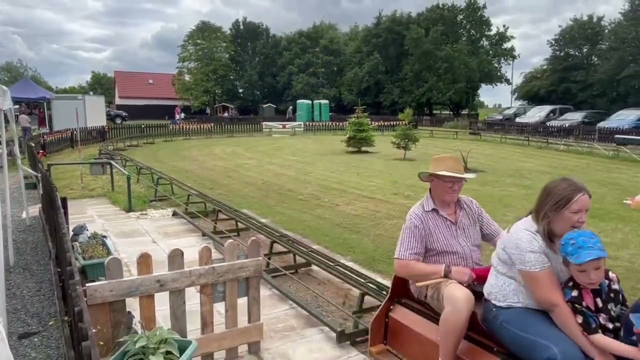 7 1/4 and 5 inch miniature railway Evergreens miniature railway