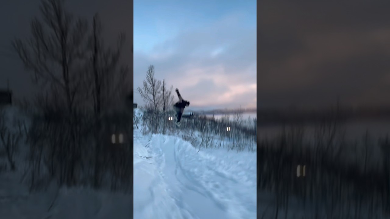 Snowboard i Bj&ouml;rkliden 2026-01-18