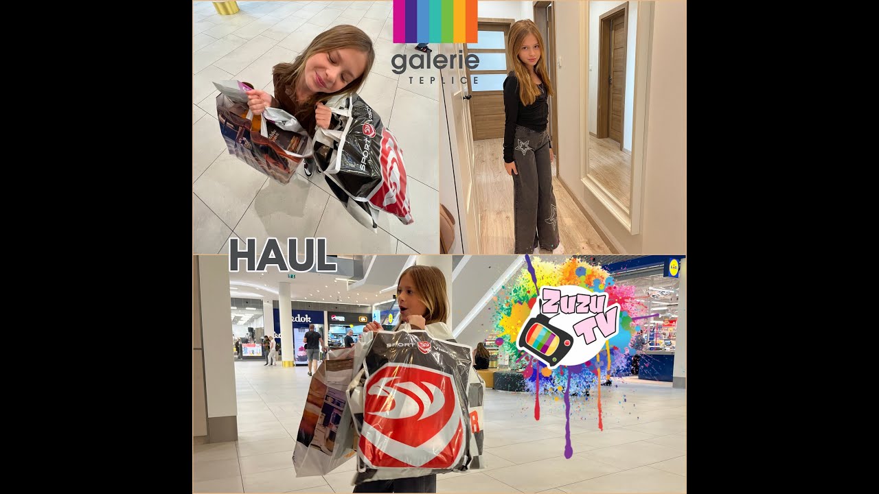 ZuzuTV - HAUL Galerie Teplice 😊🛍