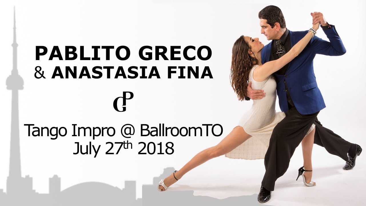 Pablito Greco & Anastasia Fina - Tango Impro - July 27th 2018.