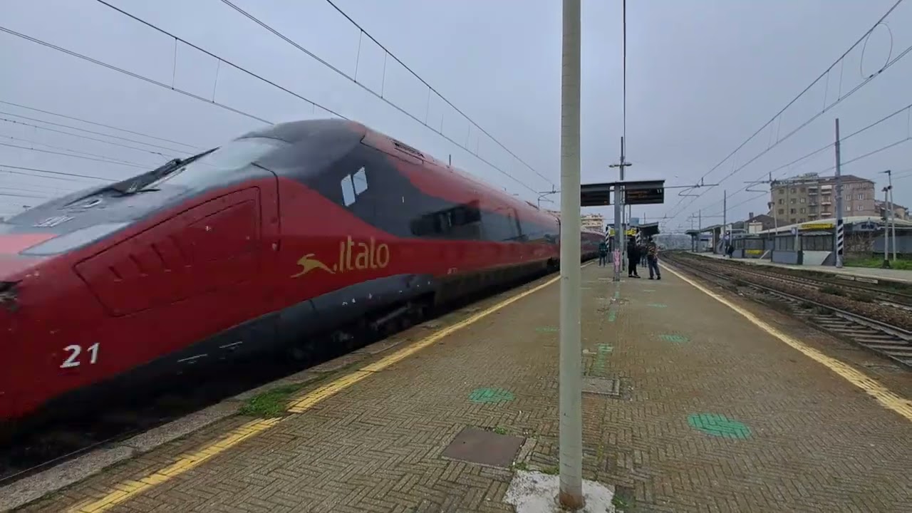 Treno a Milano Lambrate Etr 675 NTV Italo 8971 da Udine a Milano Centrale