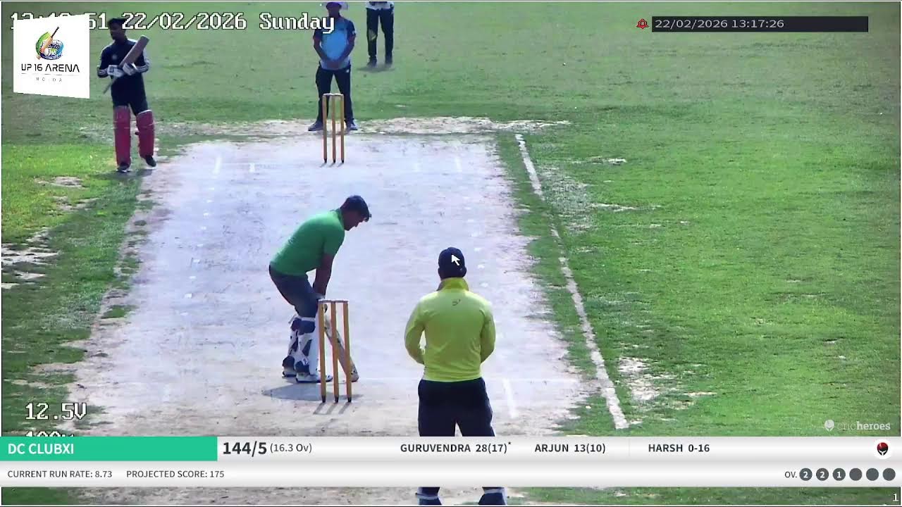UP16 NOIDA DC CLUB  VS  SUPER SPARTAN 21TH FEB  2026 NOIDA || LIVE STREAM